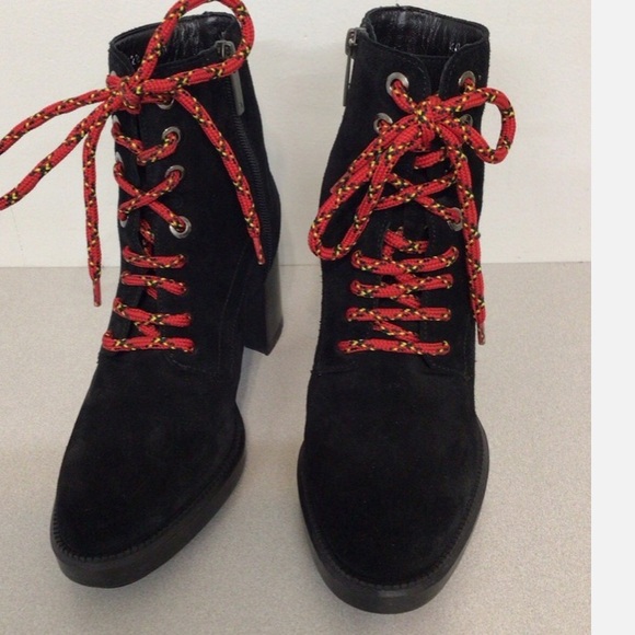 AQUATALIA BLACK SUEDE PLATFORM ANKLE BOOTS SIZE 6.5M Excellent condition - Picture 5 of 9